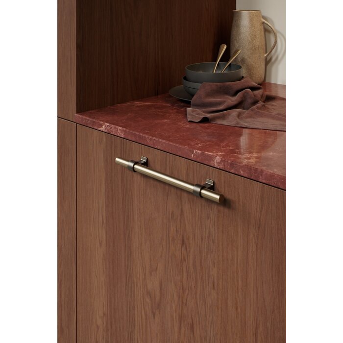 Furnipart Furnipart meubelgrepen BOND - antiek bruin/geborsteld messing