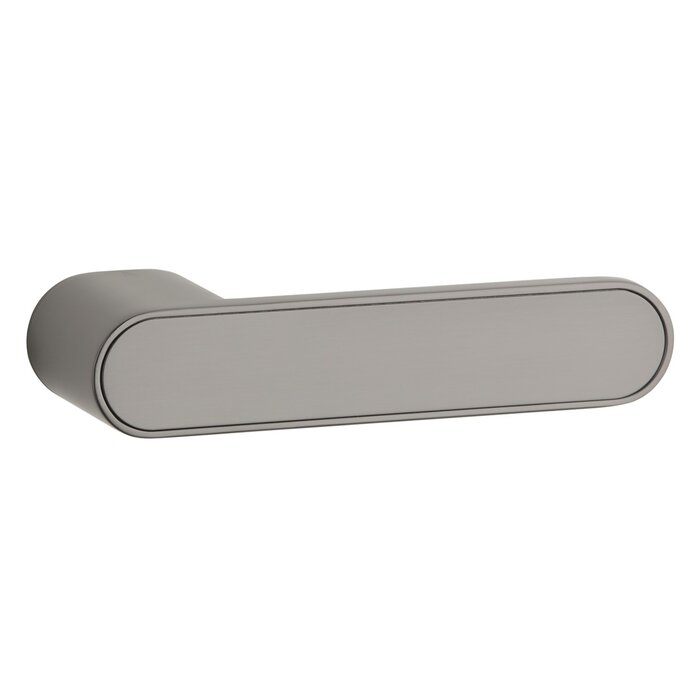 Aprile Poignées de porte solides APRILE GUAVA graphite avec plaque frontale interchangeable