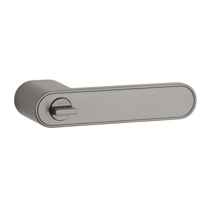 Aprile Poignées de porte solides APRILE GUAVA avec plaque frontale interchangeable - WC droit