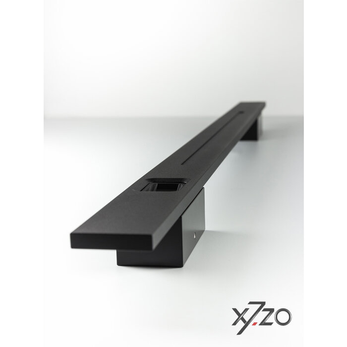 X7.ZO Poignée de porte noire Z46 1000mm avec laser biométrique pour accès par empreinte digitale