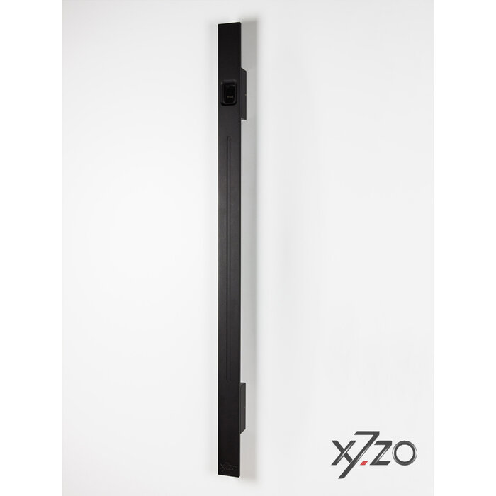 X7.ZO Black door handle Z46 1000mm with biometric laser for fingerprint access