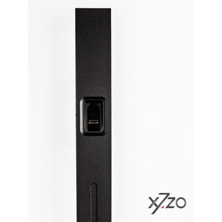 X7.ZO Zwarte deurgreep Z46 1000mm met biometrische laser - Vingerafdruk