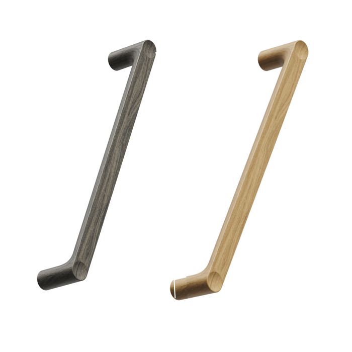 Furnipart Furnipart Möbelgriffe PUNTO - Eiche - lackiert