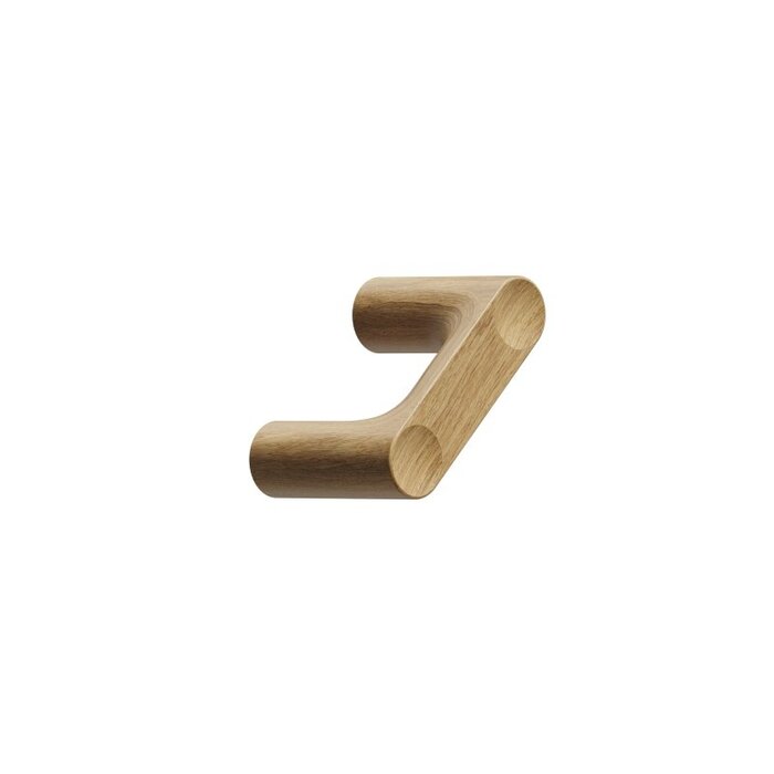 Furnipart Furnipart furniture knob PUNTO - oak - lacquered
