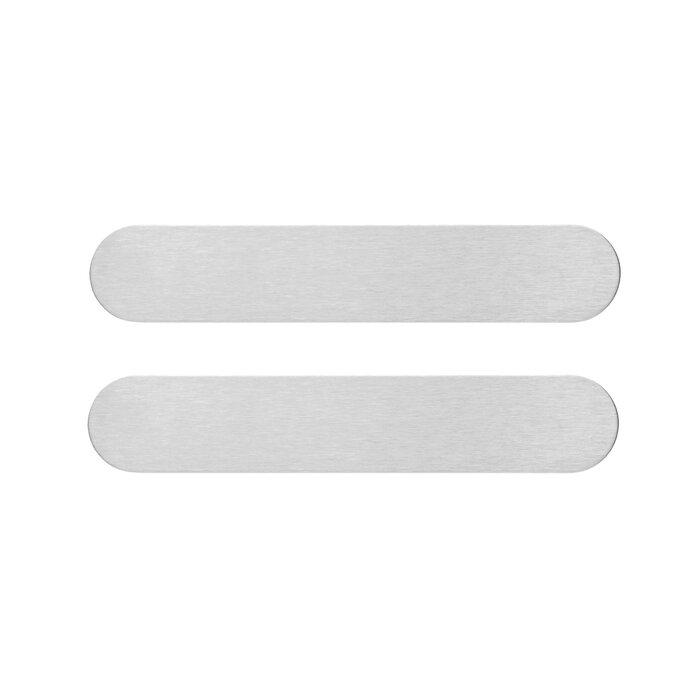 Aprile Solid APRILE door handles GUAVA graphite with interchangeable front plate