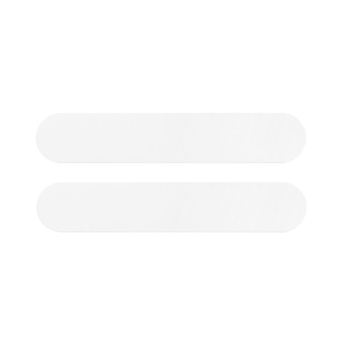 Aprile Poignées de porte solides APRILE GUAVA graphite avec plaque frontale interchangeable