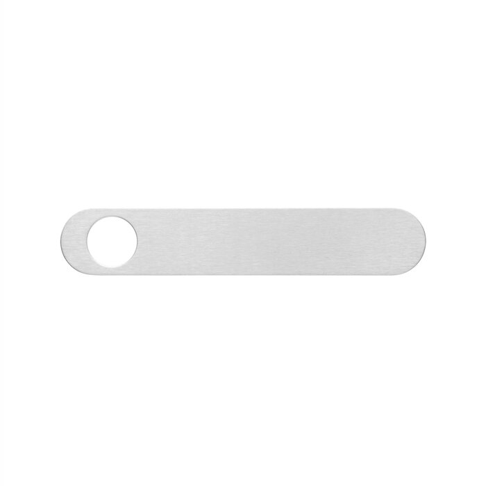 Aprile Solid APRILE GUAVA door handles with interchangeable front plate - WC left