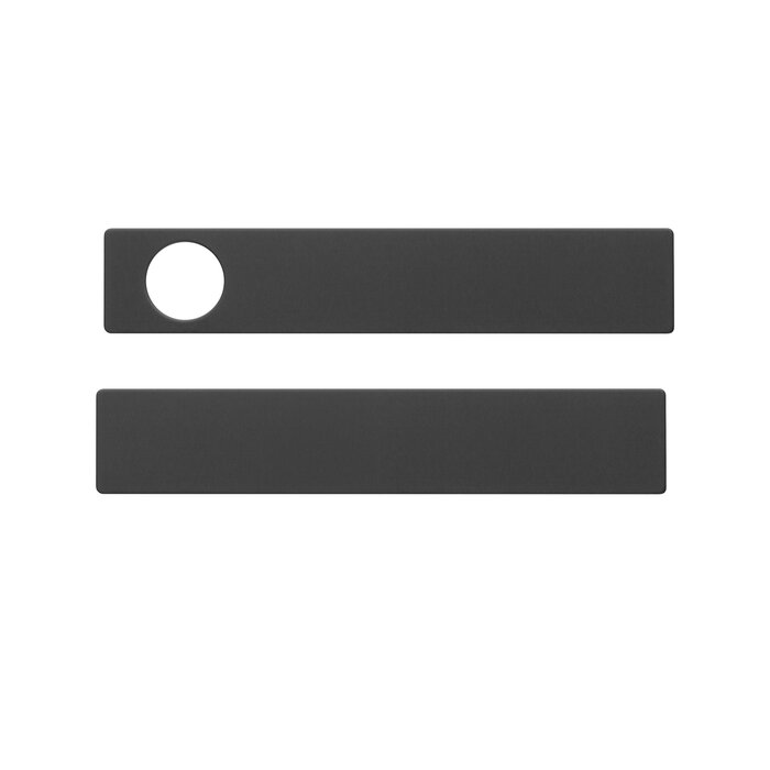 Aprile Massive APRILE Türgriffe HEDERA mit auswechselbarer Frontplatte - WC rechts