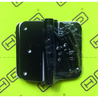 HDD Skin black Paumelles 3pcs + screw 80x80x2.5mm