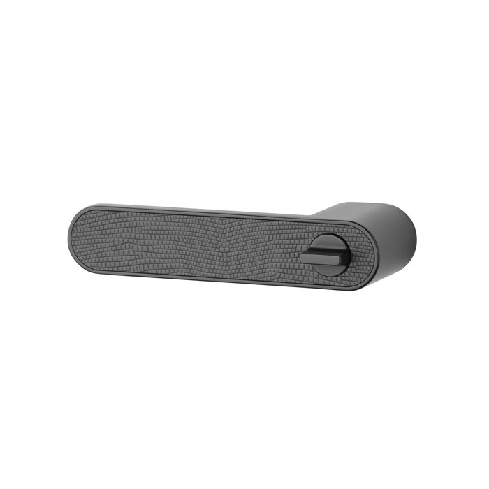 Aprile Black solid Aprile door handles GUAVA - WC left
