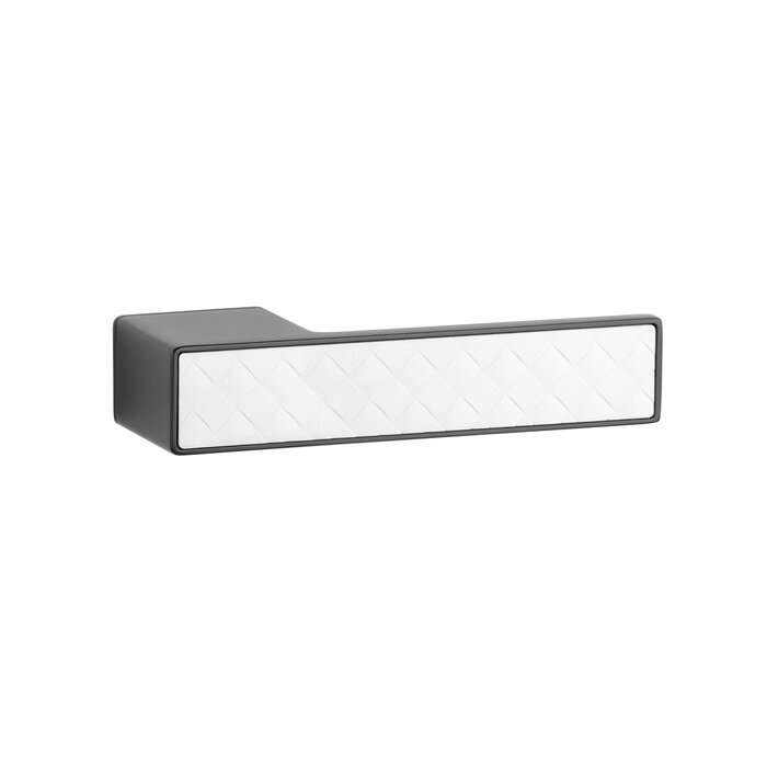 Aprile Black solid Aprile door handles HEDERA