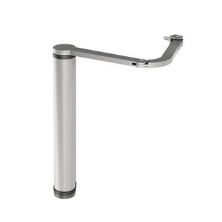 LOCINOX Ferme-portail motorisé à bras repliable VENUS-A - Argent