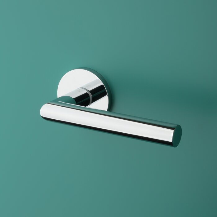 Aprile Solid round Aprile door handles ARABIS glossy Chrome Ø 53x7 mm