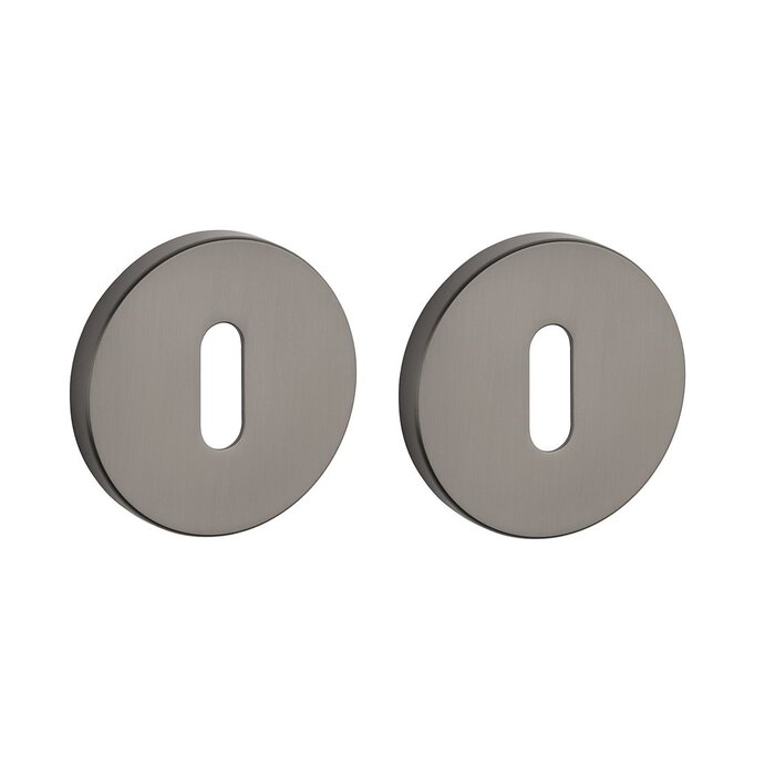 Aprile Pair of APRILE round key plates Ø 53x7mm titanium