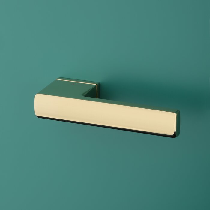 Aprile Aprile deurklinken BRISA Goud gepolijst PVD rechthoekig 50x33 mm