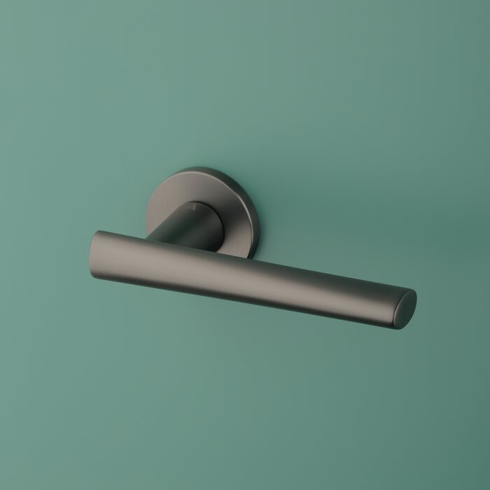 Aprile Solid Aprile door handles EUPHORBIA round Ø 52x7 mm - graphite