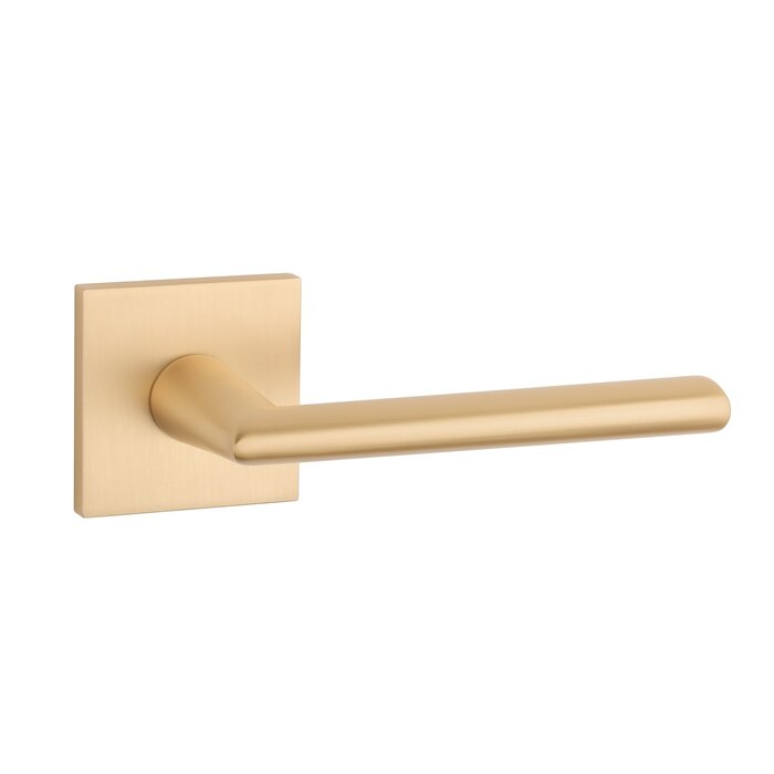 Aprile Solid APRILE door handles PRIMULA matt gold square 53x53x7 mm