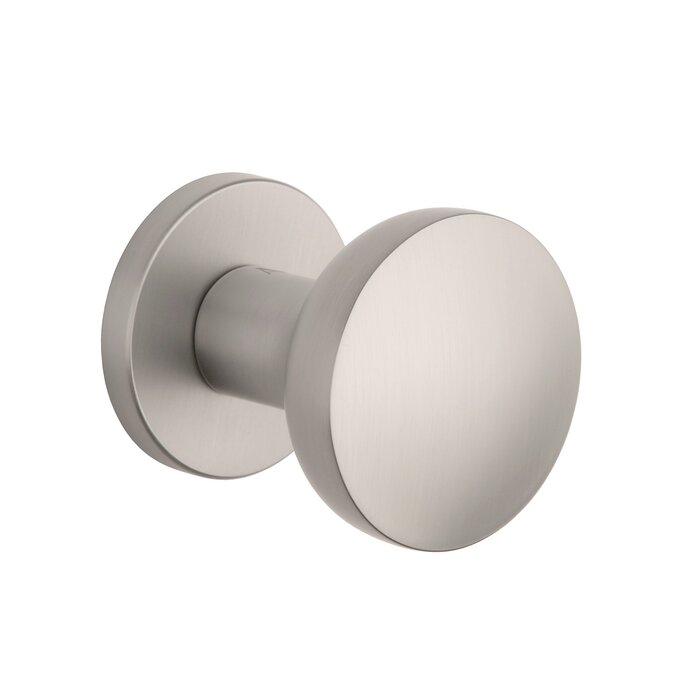 Aprile Enkele APRILE deurknop ORTICA  Ø 57 mm in mat nikkel