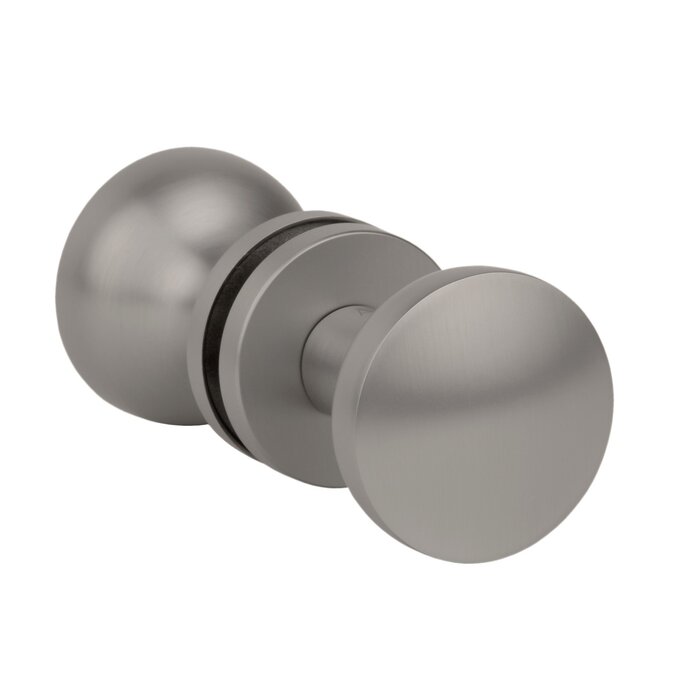 Aprile Paire de boutons de porte APRILE ORTICA Ø 57 mm graphite