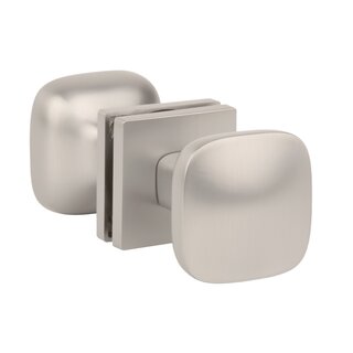 Aprile Pair of APRILE door knobs QUERCA matt nickel