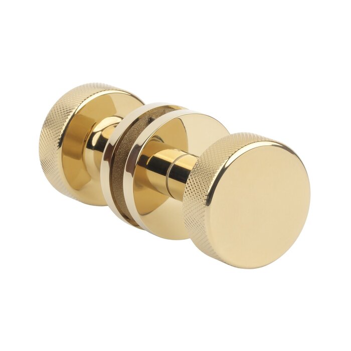 Aprile Paar APRILE-Türknöpfe TUJA Ø 52 mm Gold PVD