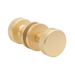 Aprile Paire de boutons de porte APRILE TUJA Or mat