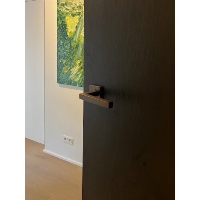 HDD HDD matt bronze door handles KUBIC SHAPE 16 mm