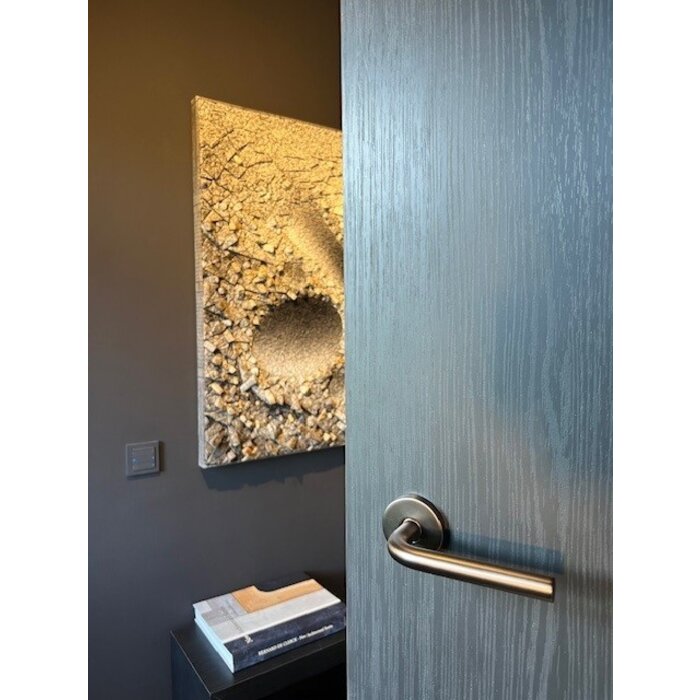 HDD Matt bronze door handles L-SHAPE 16 mm