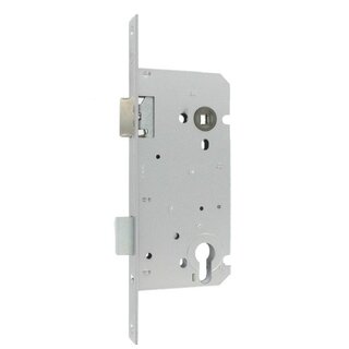 Assa Abloy Litto Serrure à cylindre 110/60 aspect inox avec façade droite - Mandrin 60mm