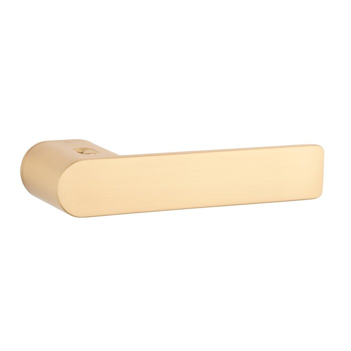 Aprile Solid matt gold APRILE door handles SORELLA with or without built-in toilet lock