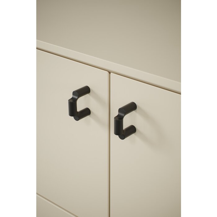 Furnipart Furnipart furniture knobs BREAK - Zamac -black