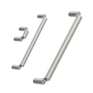 Furnipart Boutons de meubles BREAK - Zamac - nickel mat