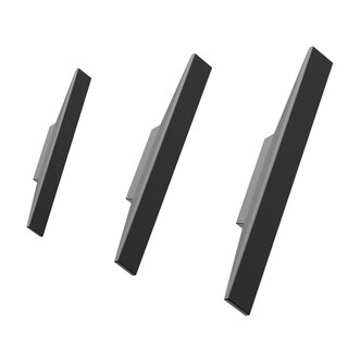 Furnipart Meubelgrepen FACET - Mat zwart