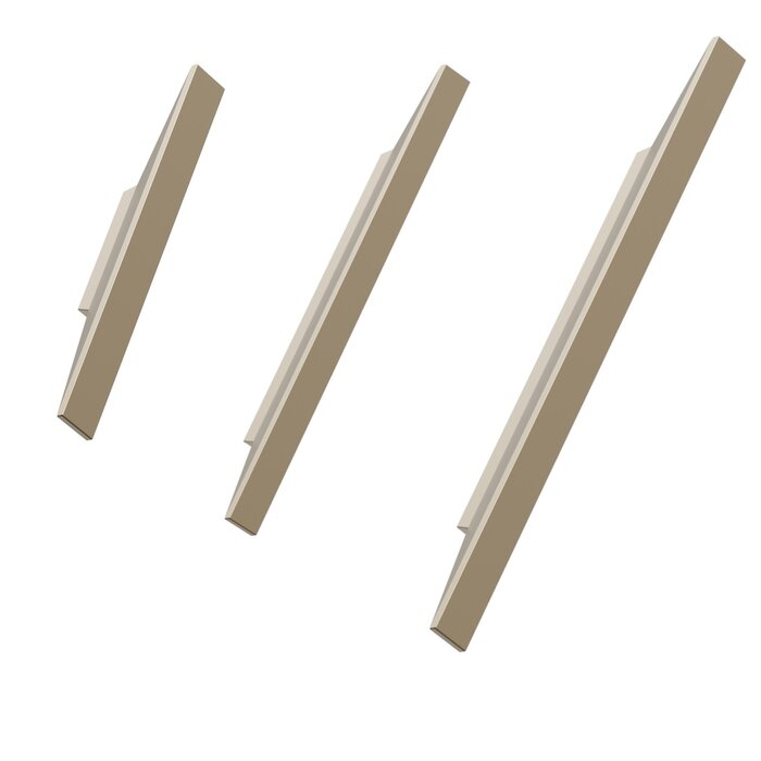 Furnipart Furnipart furniture handles FACET - Matt brushed brass