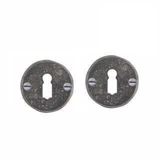 Dauby Paar sleutelplaatje BB-50R ruw metaal (RM) 50mm