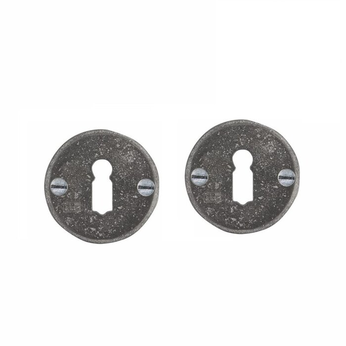 Dauby Paar sleutelplaatje BB-50R ruw metaal (RM) 50mm