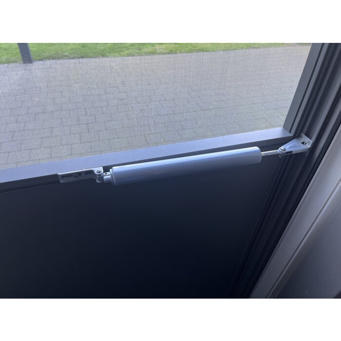 Dulimex Silver gray pneumatic door spring pump