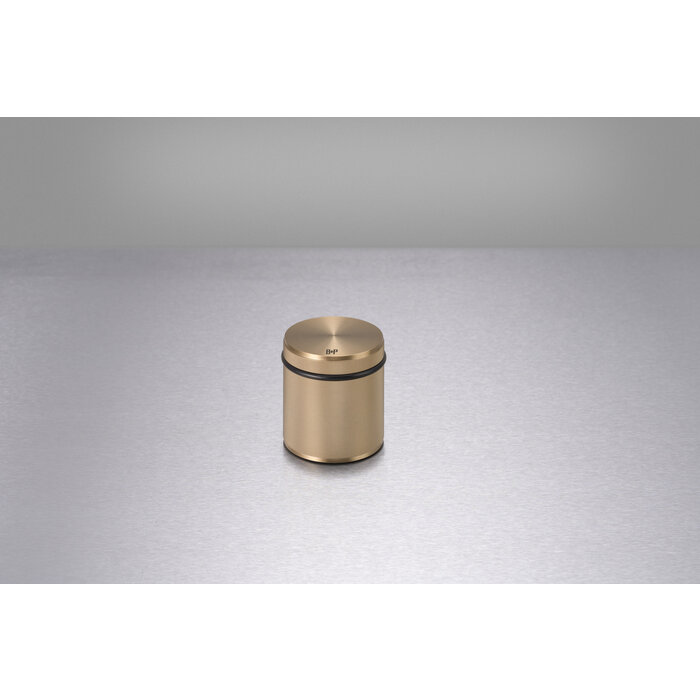 Buster+Punch Door stop / floor / freestanding / grayed brass / Buster + Punch