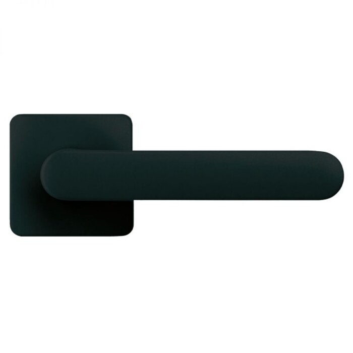 COLOMBO Zwarte deurklinken ONE vierkant 52x52x10mm - Colombo