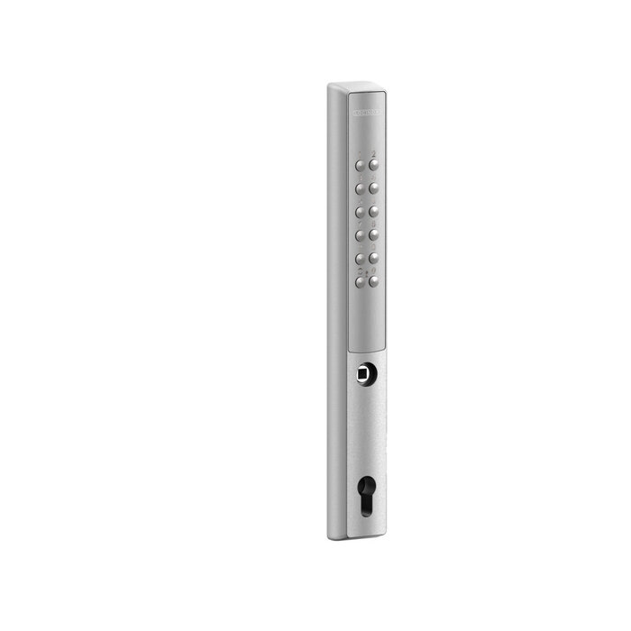 LOCINOX Locinox VERA - Battery powered code lock for gate locks - silver