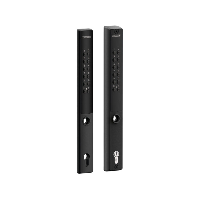 LOCINOX Locinox VERA - Battery powered code lock for gate locks - black