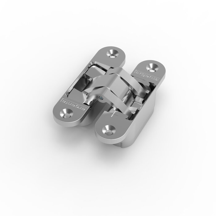 Argenta Invisible 3D hinge from Argenta - Small 95x23mm - 3 colours - 45kg/2