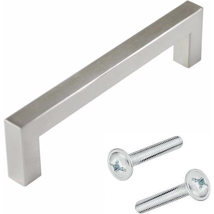 DKS Stainless steel furniture handles DALLAS - Brushed