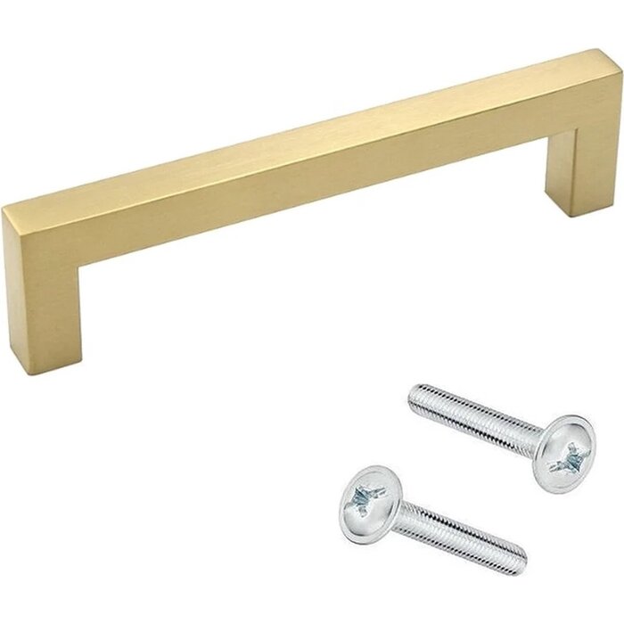 DKS Stainless steel furniture handles DALLAS - Gold
