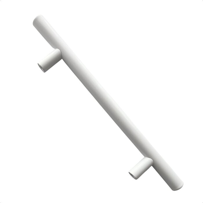 DKS Stainless steel furniture handles DENVER - White