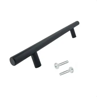 DKS Black furniture handles DENVER