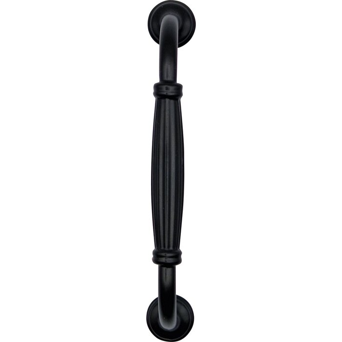 DKS Stainless steel furniture handles NORFOLK - Black