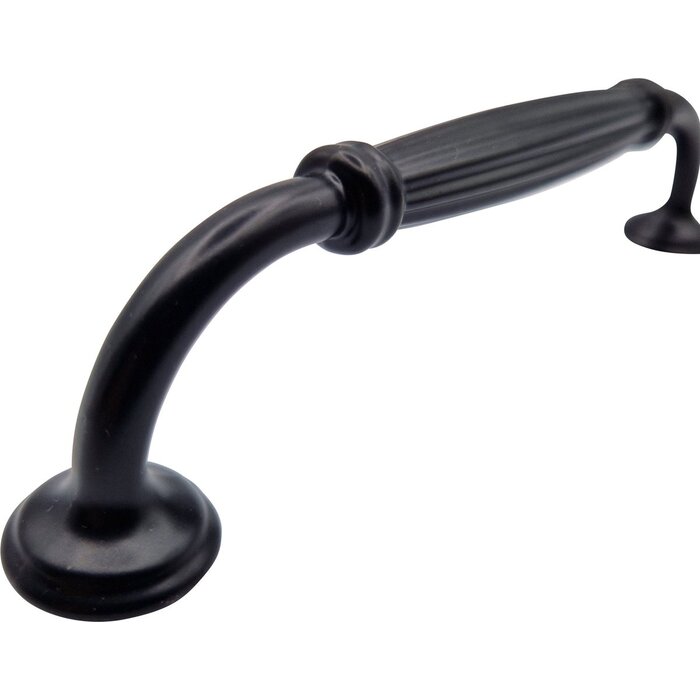 DKS Stainless steel furniture handles NORFOLK - Black