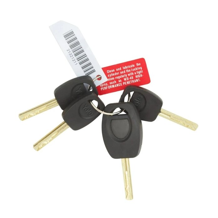 Yale Yale U-lock with crossbar - black