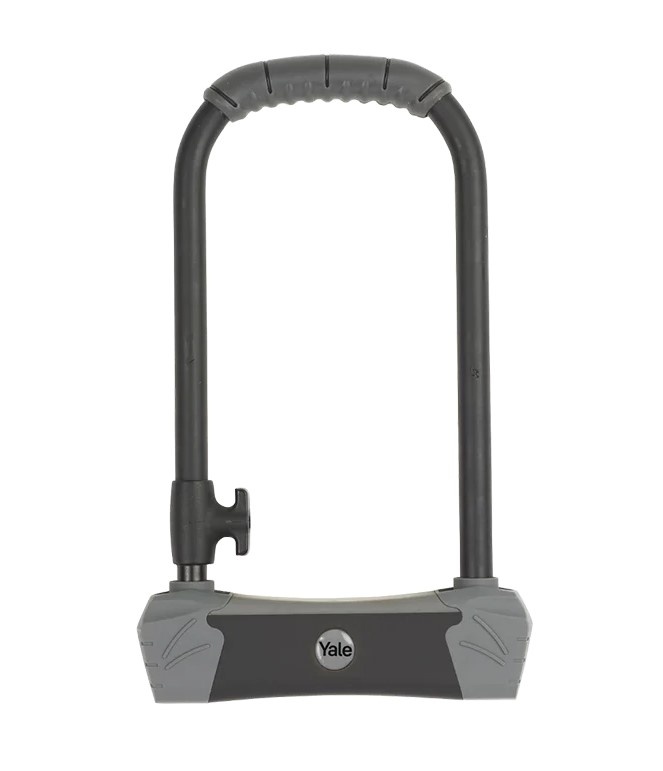 Zwart Yale Maximum Security fietsslot - Beugelslot